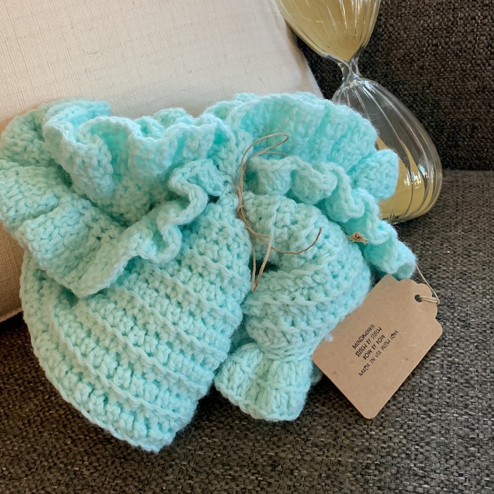 “Serene” lovie lovingly made by hand in the USA